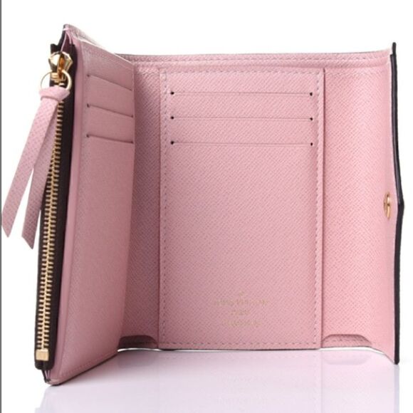 LOUIS VUITTON Monogram Victorine Wallet Rose Ballerine - Picture 4 of 12